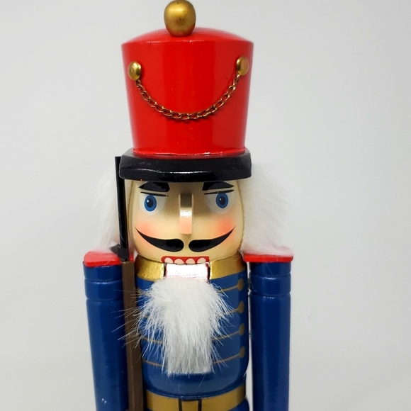Nut Cracker Soldier Christmas 15' Wooden Decor Toy Soldier - Picture 3 of 13